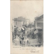 Tunisie Sfax Rue de la République vers 1900